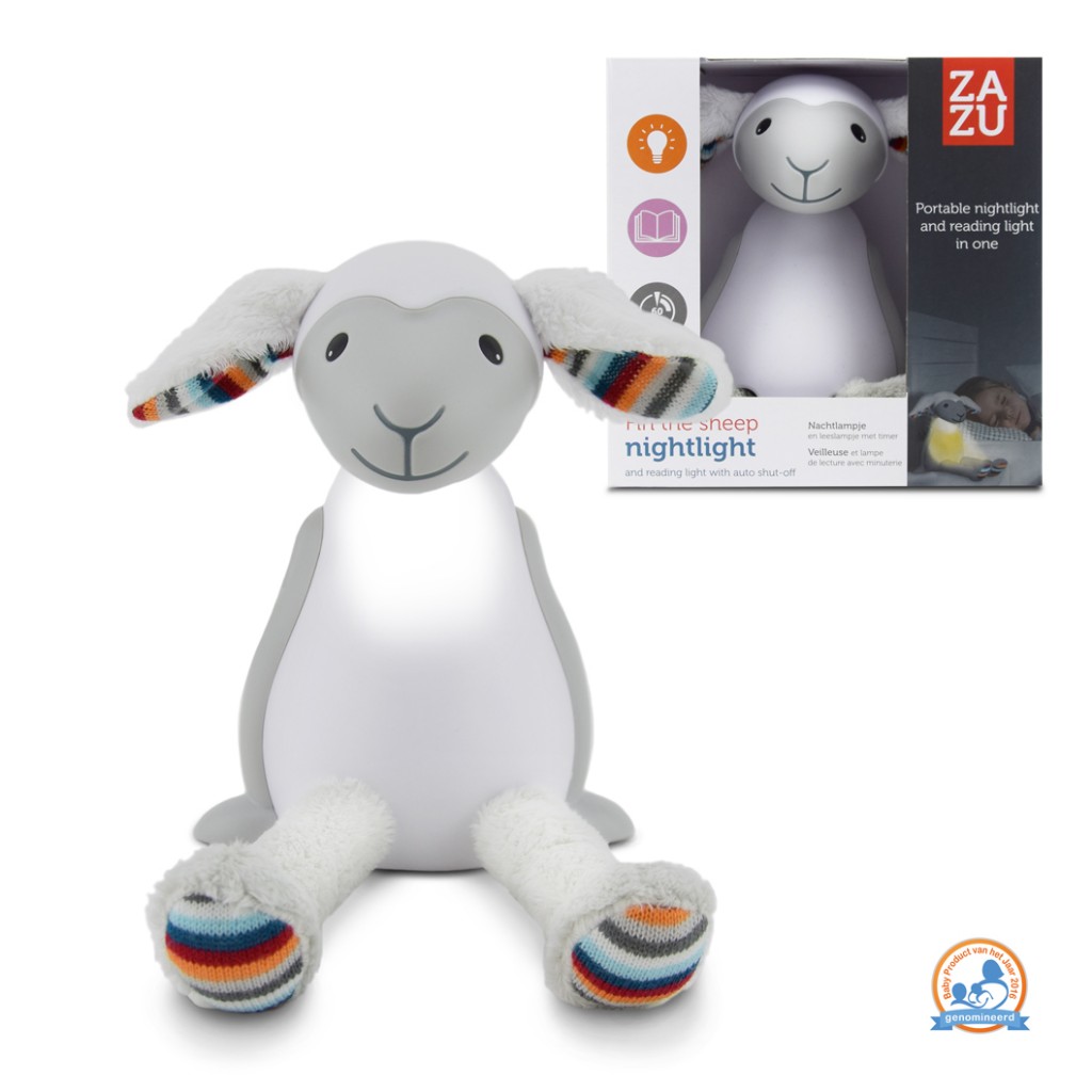 Zazu, Fin Sheep, Children's Lantern, Night Light LED Reading, with USB, 1 - Babyboum